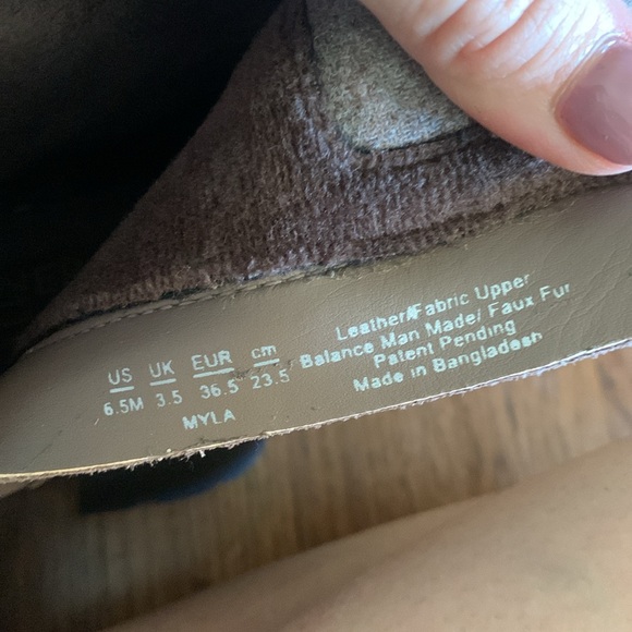 New Naturalizer Myla Platform Heel Lace up Boot - Picture 10 of 13